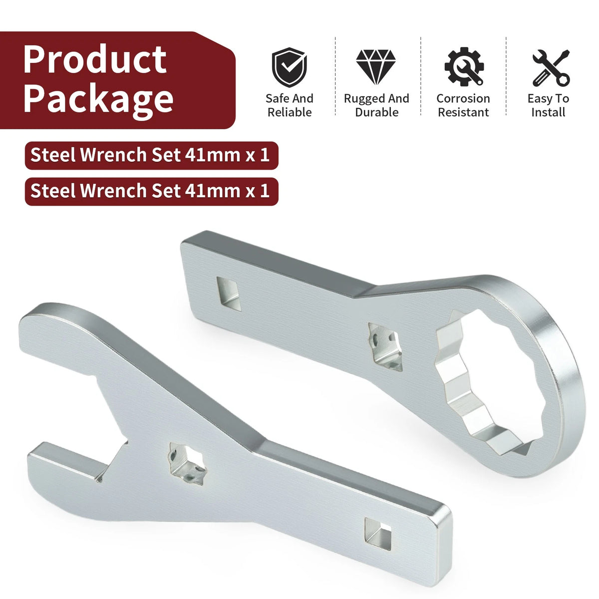 41mm Rear Axle Nut Wrench Tool for Honda FourTrax Rancher TRX250X (200–300)