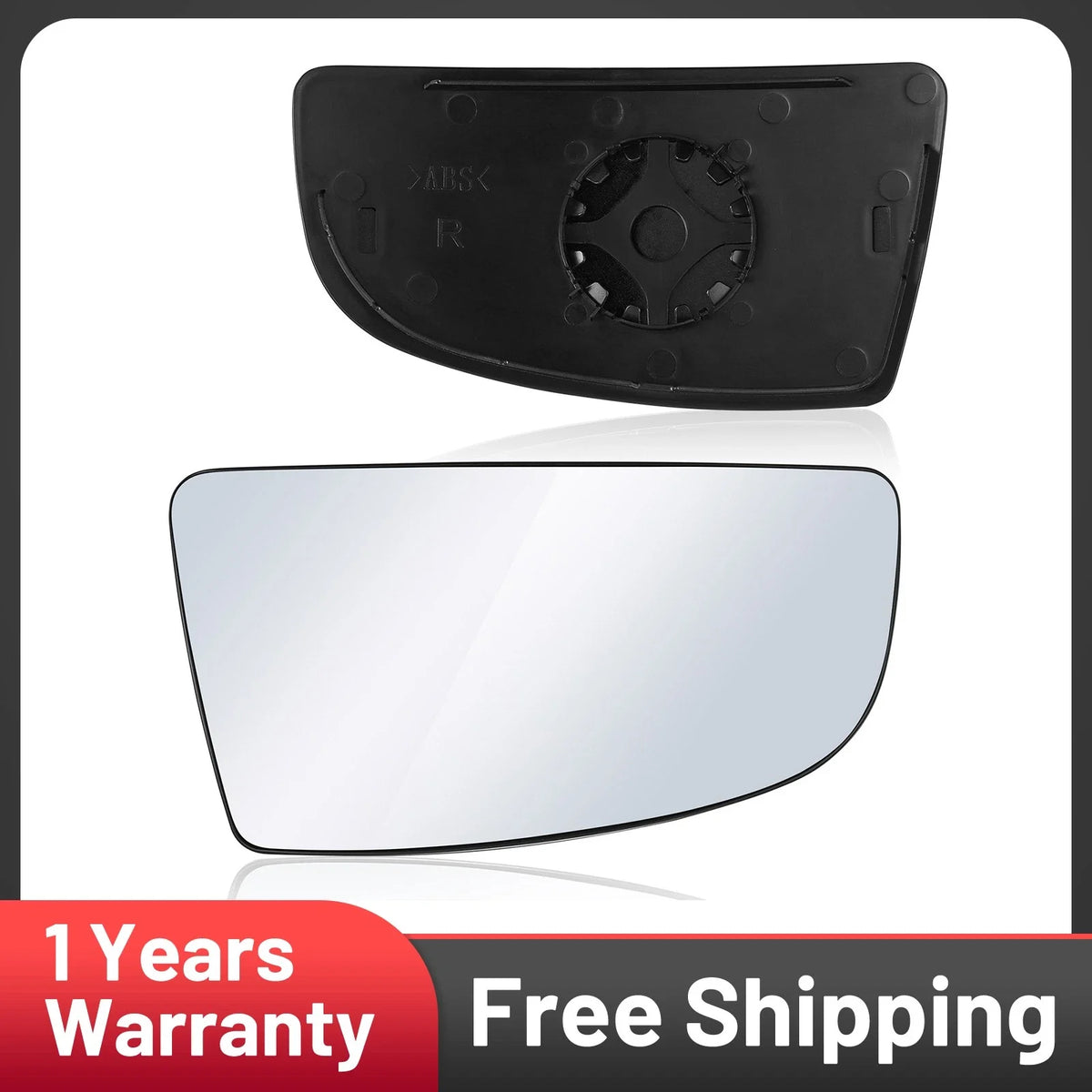 Right Side Mirror Glass for Ford Transit T150 T250 (2015–2023) BK3Z17K707B