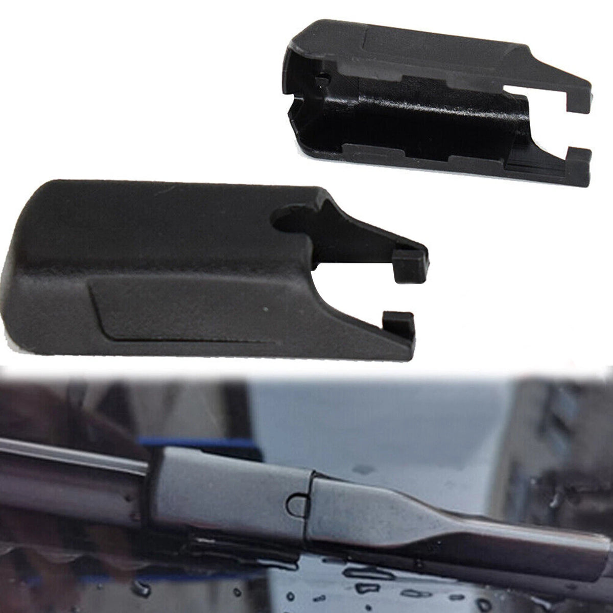 Set of 4 Front Windscreen Wiper Arm Cover Caps for Mercedes