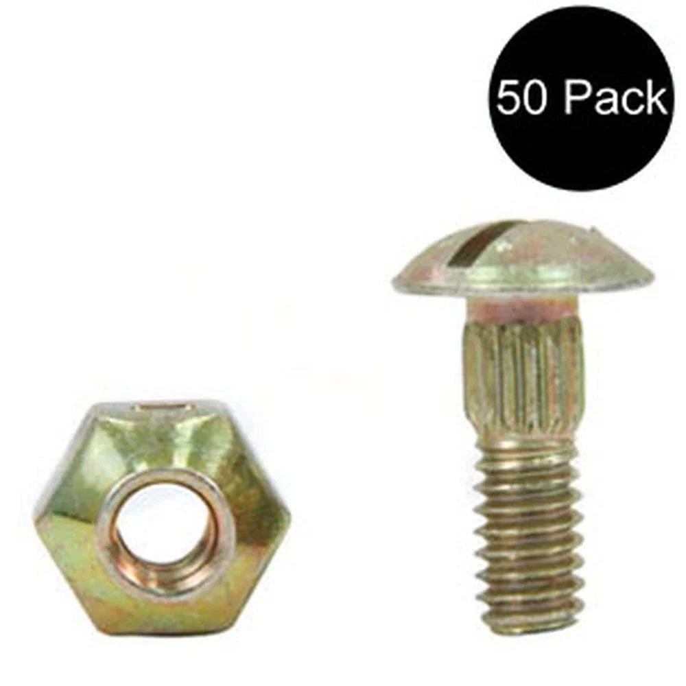 50 Grain Head Cutter Bar Knife Section Nuts and Bolts for Ford/New Holland