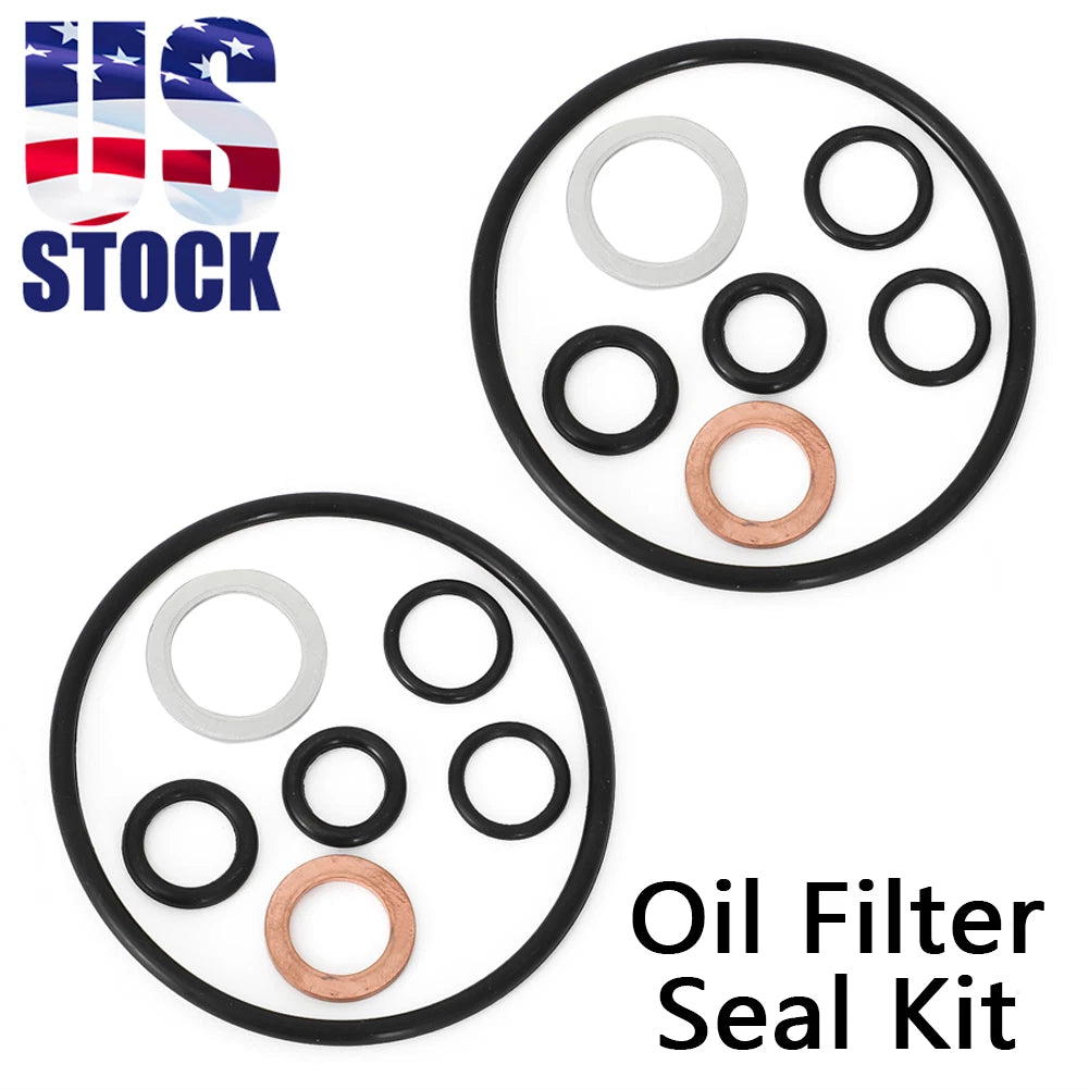 O-Ring Crush Washer Oil Filter Seal Kit for Can-Am Spyder RT F3 (2013–2023)