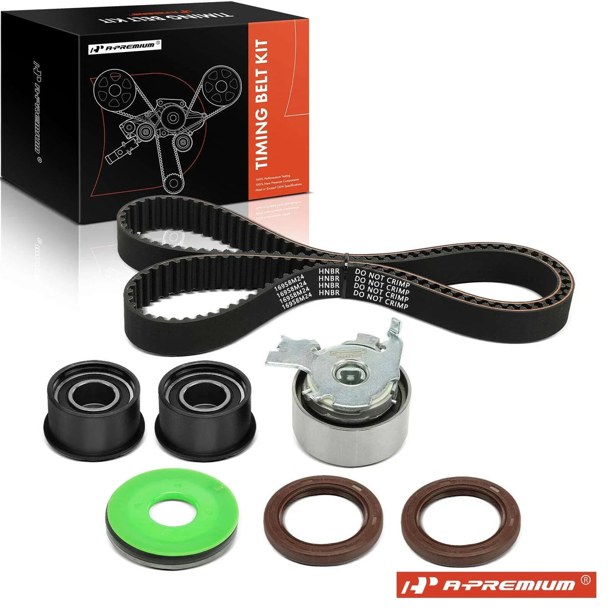 7x Timing Belt Kit for Suzuki Forenza (2004–2008) Reno Chevrolet Optra