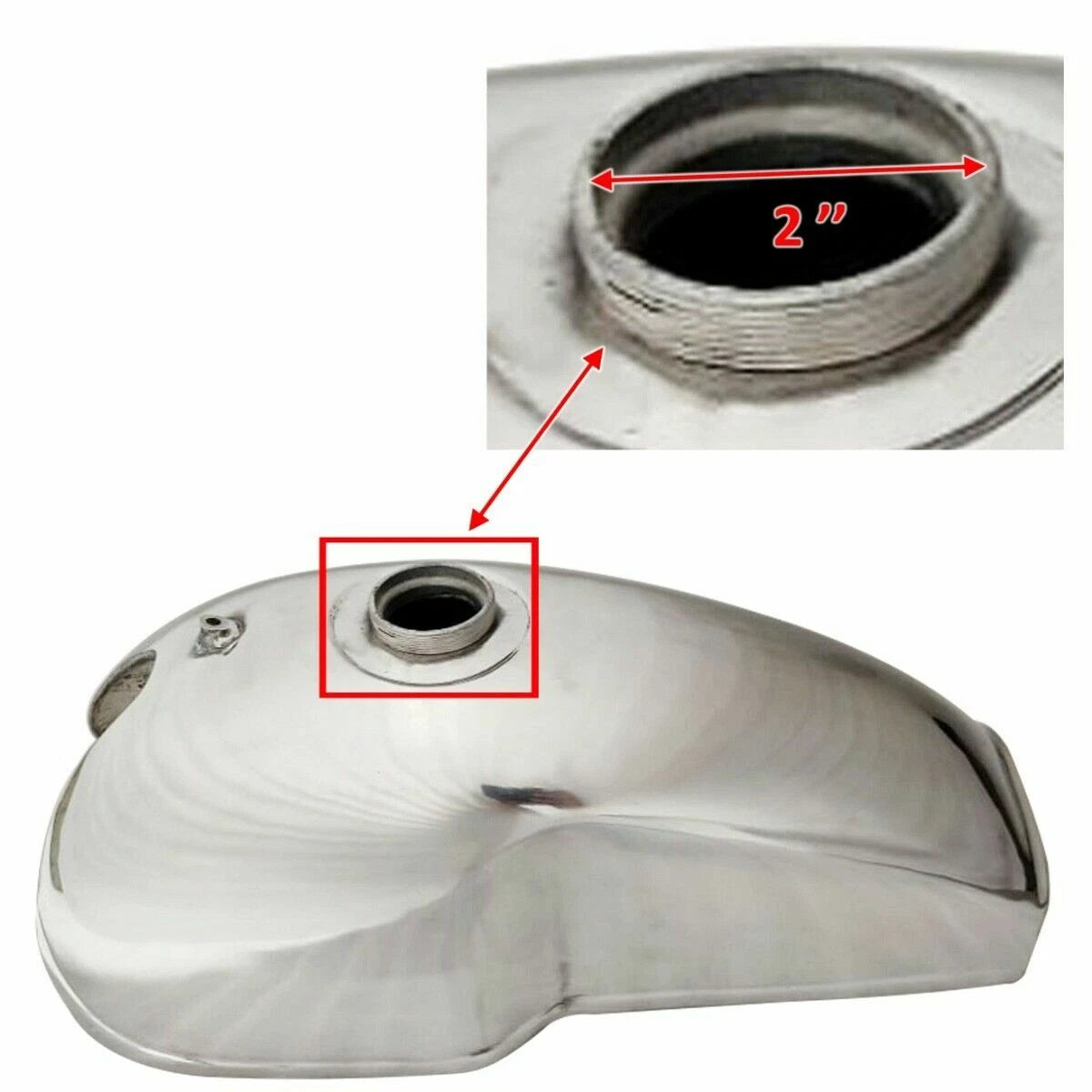 Aluminum Fuel Tank for Benelli Mojave 260 360