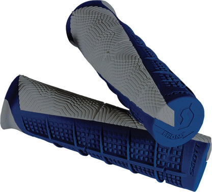 Duece II Grips for (217892-1099) - Size: 0.875 in., Grey/Blue