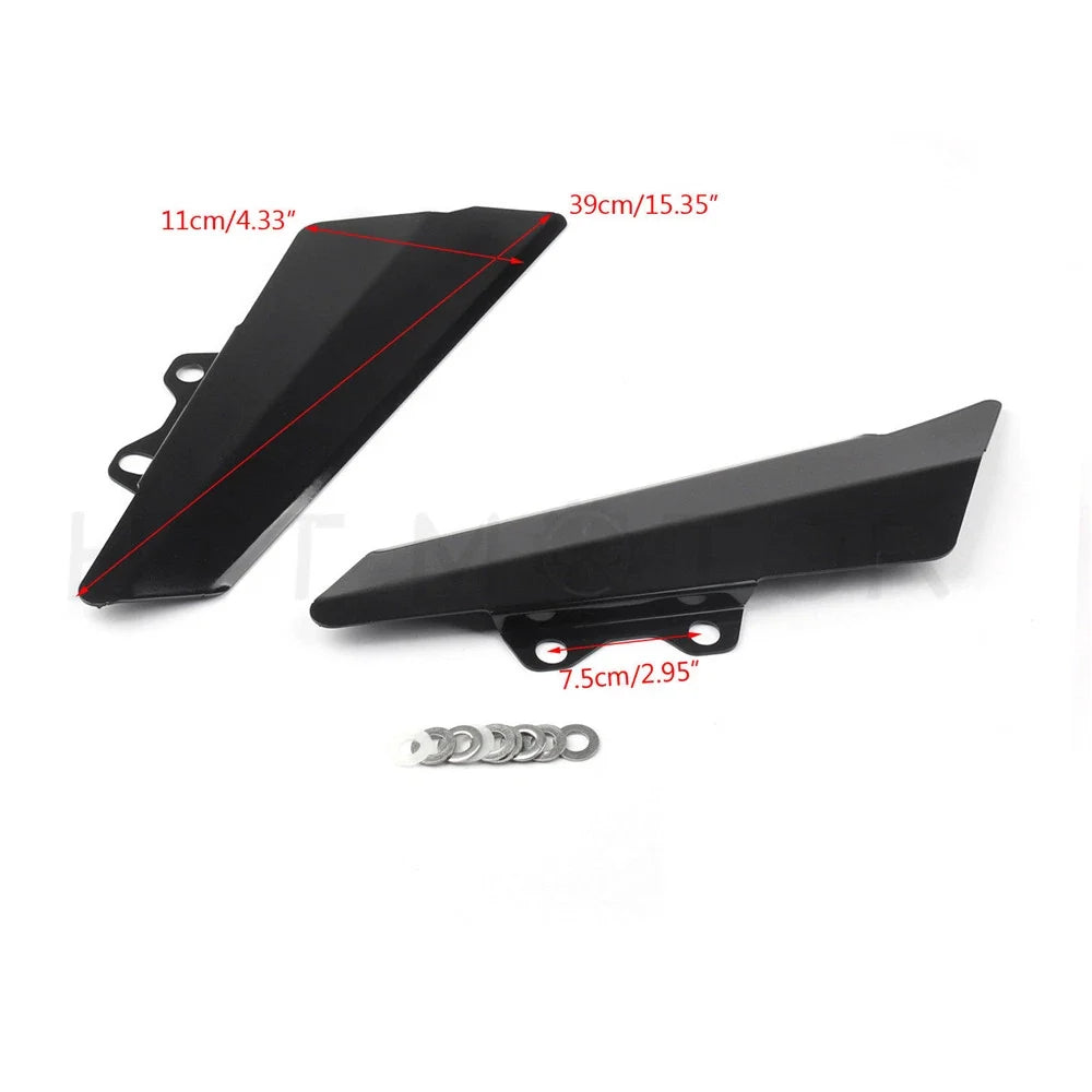 Fairing Side Decorative Panel Cover Plate for Kawasaki Z900 (2017) Gloss Black