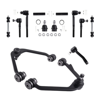 Set of 13 Front Upper Control Arms Tie Rods Sway Bar Links for Ford F-150 (1997–2003)
