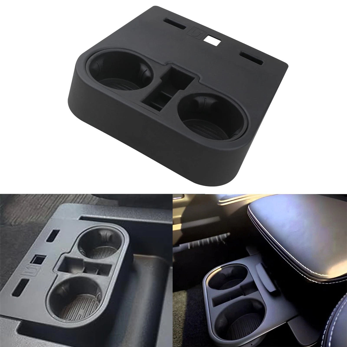 Center Console Cup Holder Insert for Ford (2015–2020)