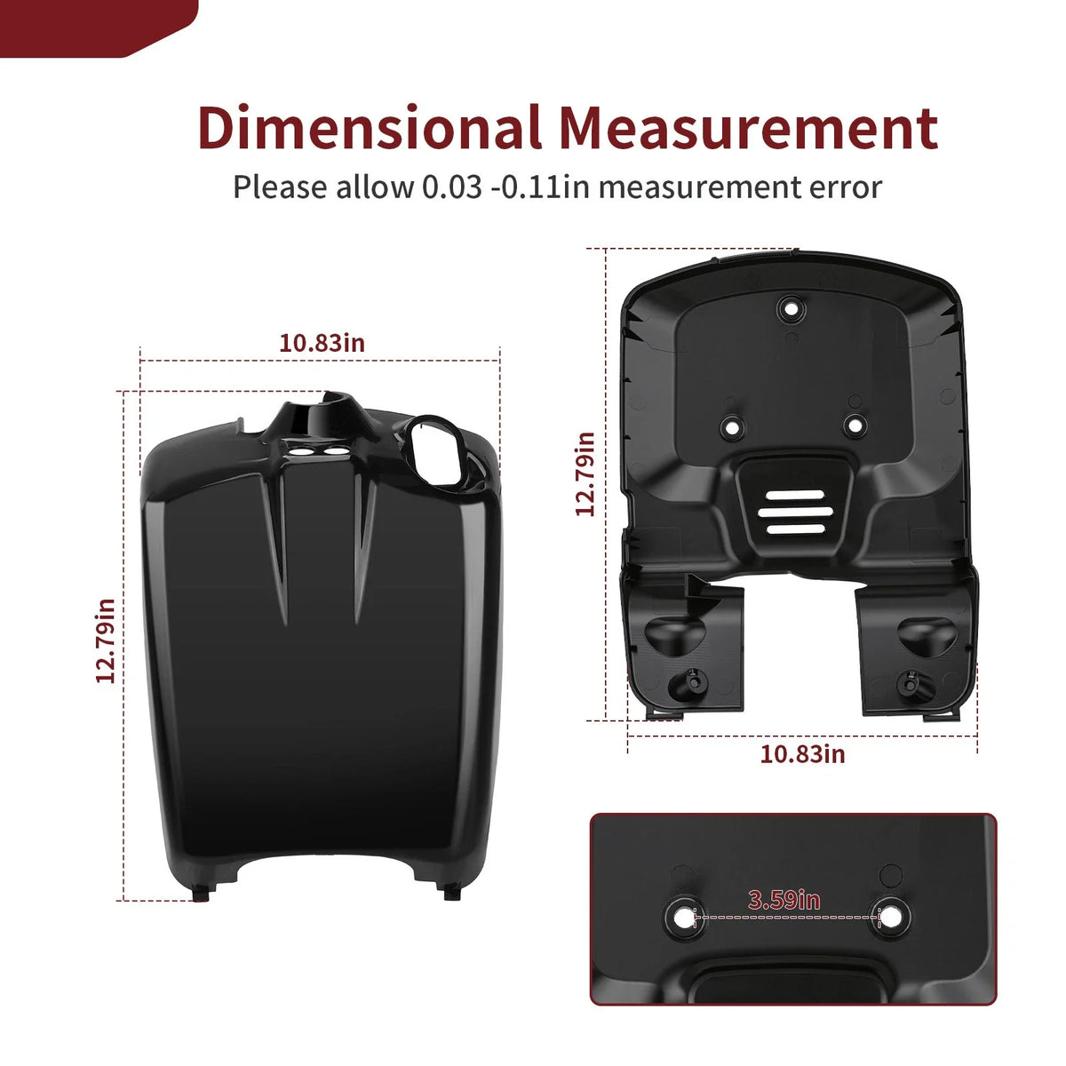 Fender & Inner Front Cover Set for Honda Ruckus 50 (2003–2024)