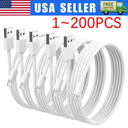 USB Fast Charger Cable for iPhone 14 13 12 11 Pro Max XR SE XS X 8 7 6s