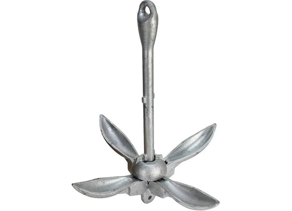 9 lb Folding Grapnel Anchor for Boat (3006.6666)