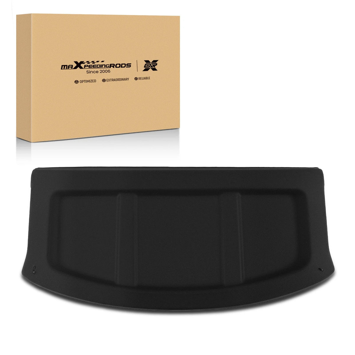 Black Cargo Cover Shield for Hyundai Kona (2017–2023) TR1NA4, 85930J9000