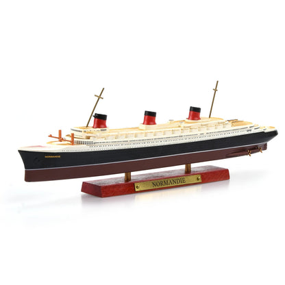 1/1250 Alloy Diecast Normandie Cruise Ship Model Display Gift