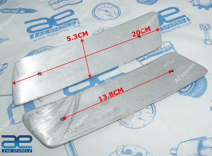 Side Panel Grill for Lambretta GP SX Scooter (Polished Aluminium)