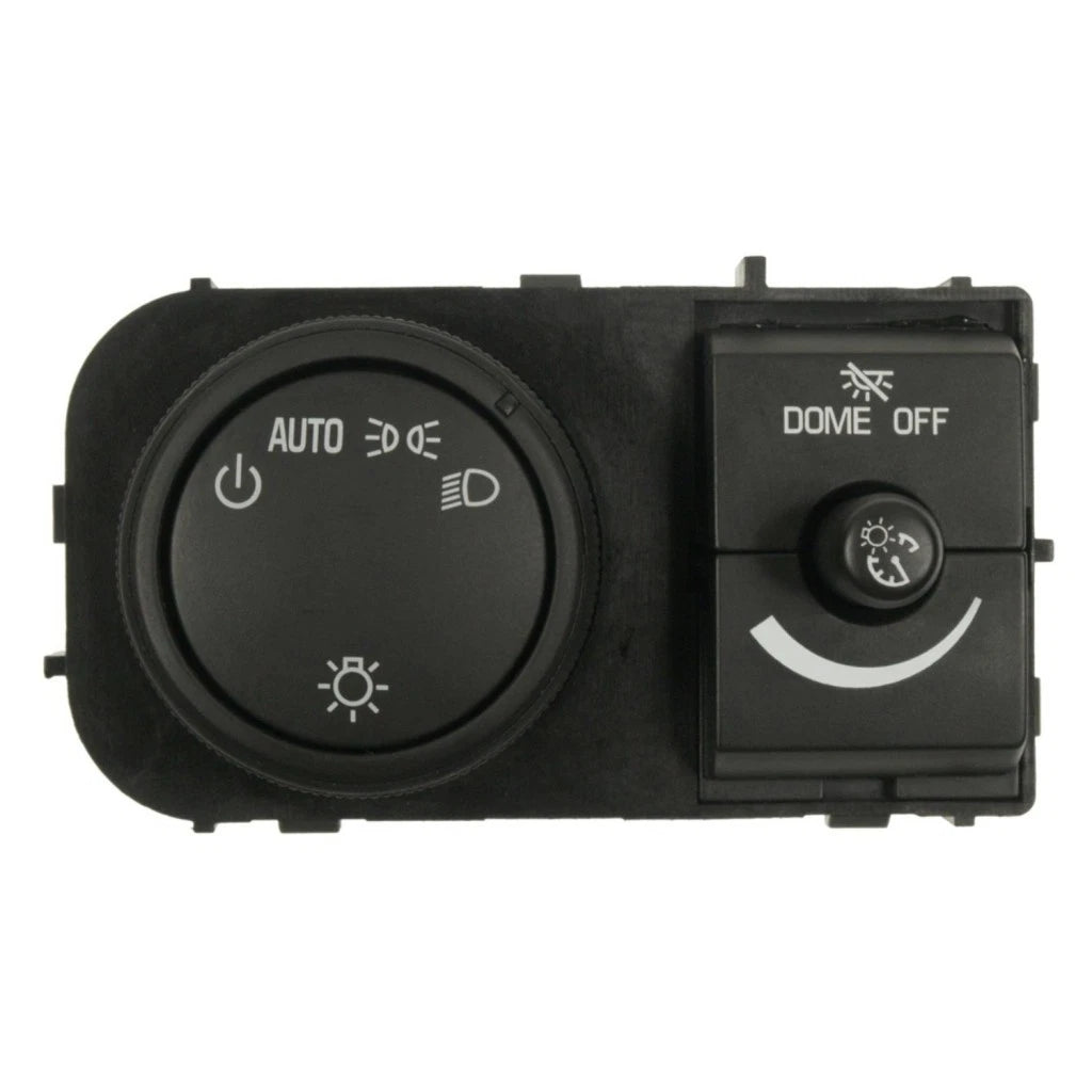 Headlight Switch for GMC Sierra 1500/2500 HD/3500 HD (2007–2013) 25858708, ALX-PAU-SI-HLS-1520-CLA3