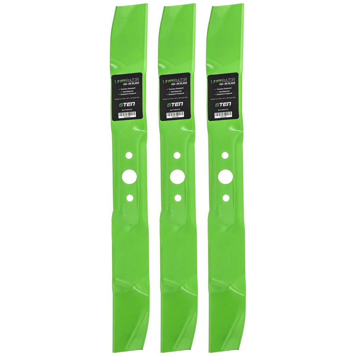 3X Mulching Blades for MTD Cub Cadet (742-0536, 742-0563, 942-0721)