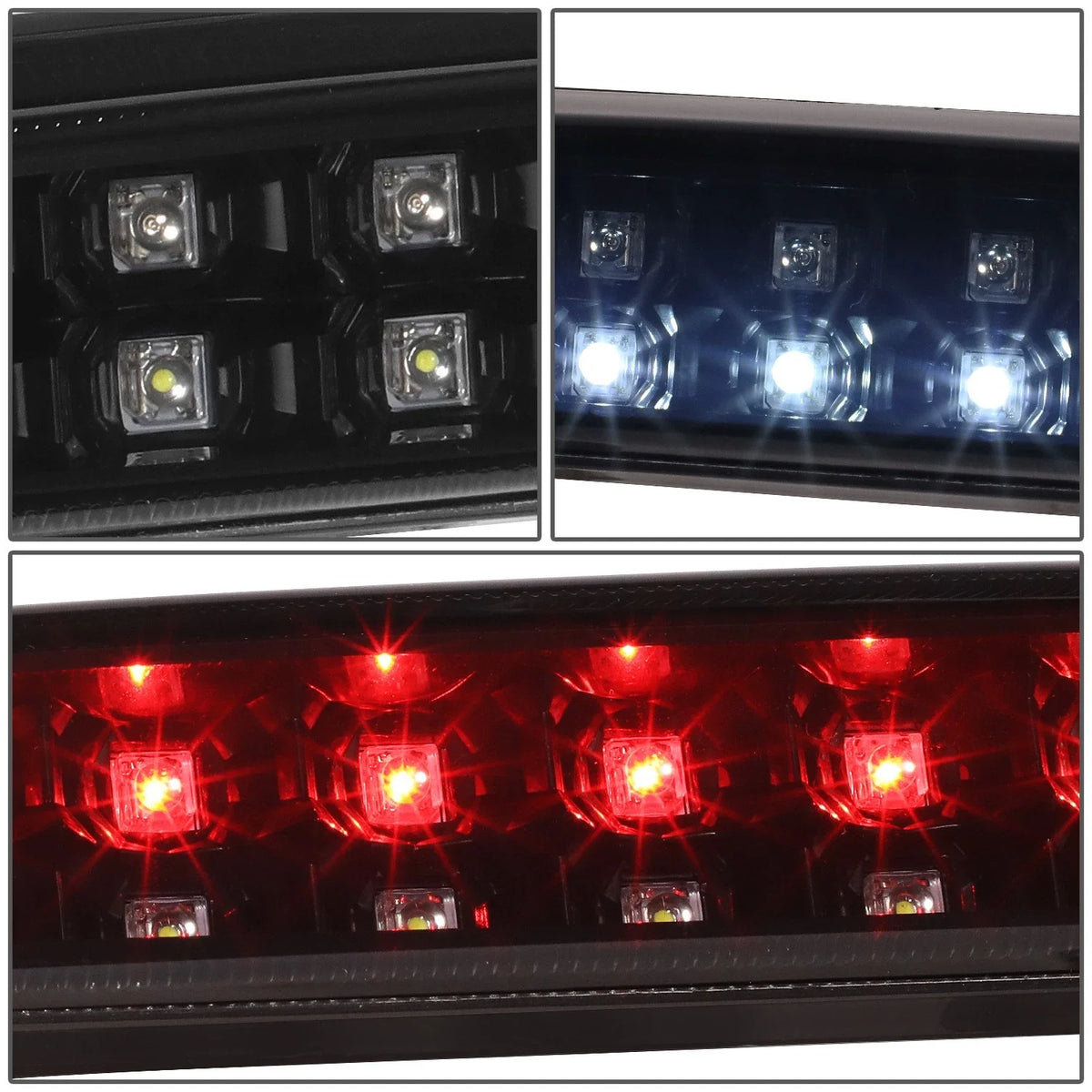 High-Mount LED 3rd Brake Tail Light for Ford Ranger (1993–2011) & Super Duty (1999–2016)