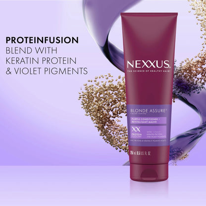 Nexxus Hair Color Blonde Assure Purple 8.5 Fl Oz (Pack of 1)