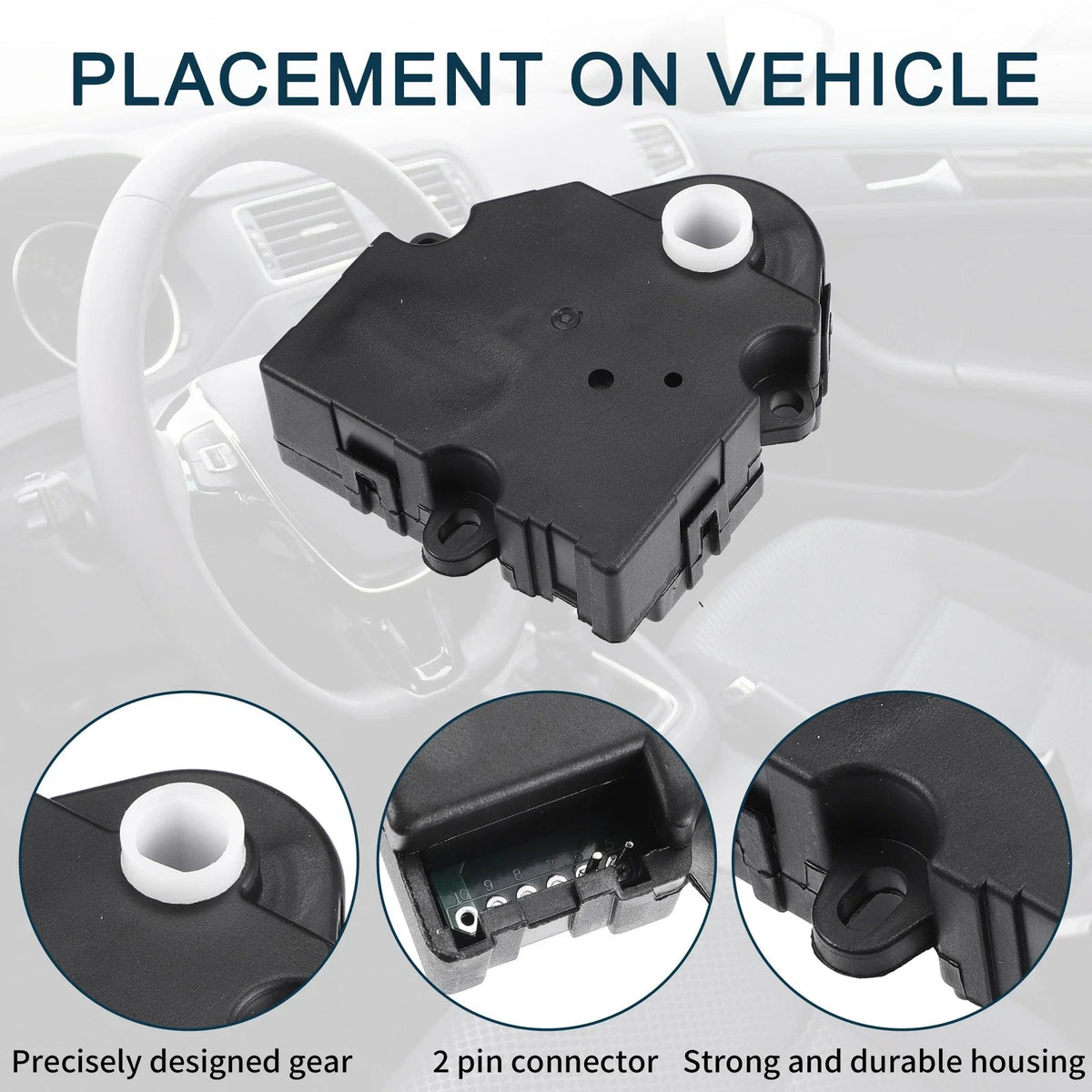 HVAC Heater Blend Door Control Actuator No.16149192 for Chevrolet C1500 (1992–1994)