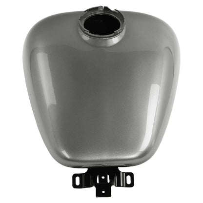 6 Gallon Fuel Gas Tank for Harley Road Glide (2008–2024) Billet Silver/Vivid Black