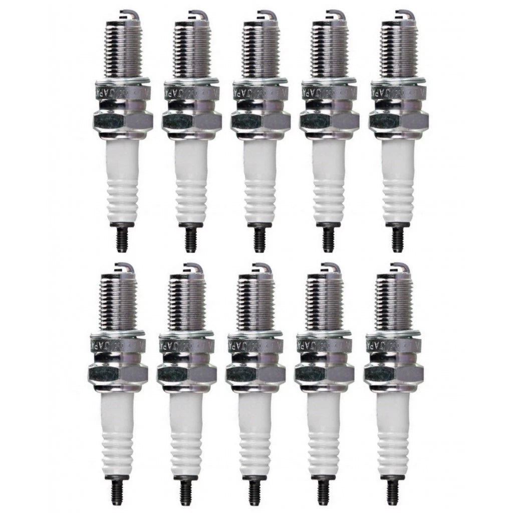 Box of 10 NGK Spark Plugs DR9EA for KTM 660 Rally (2003–2004) TLX-ngk3437-CL360A75