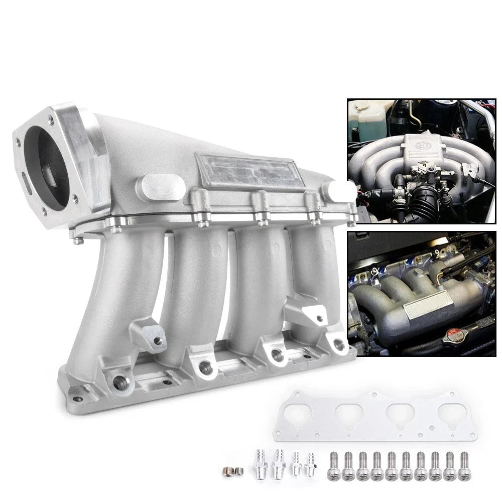 Intake Manifold for Honda K-Series K20A K20A2 K20Z1 K24A1 (2002–2011) Silver
