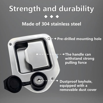 304 Stainless Steel Latch for Truck Tool Box