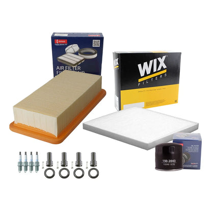 Denso Tune Up Kit & NGK 4 Spark Plugs for Kia Rio5 1.6L (2006–2011)