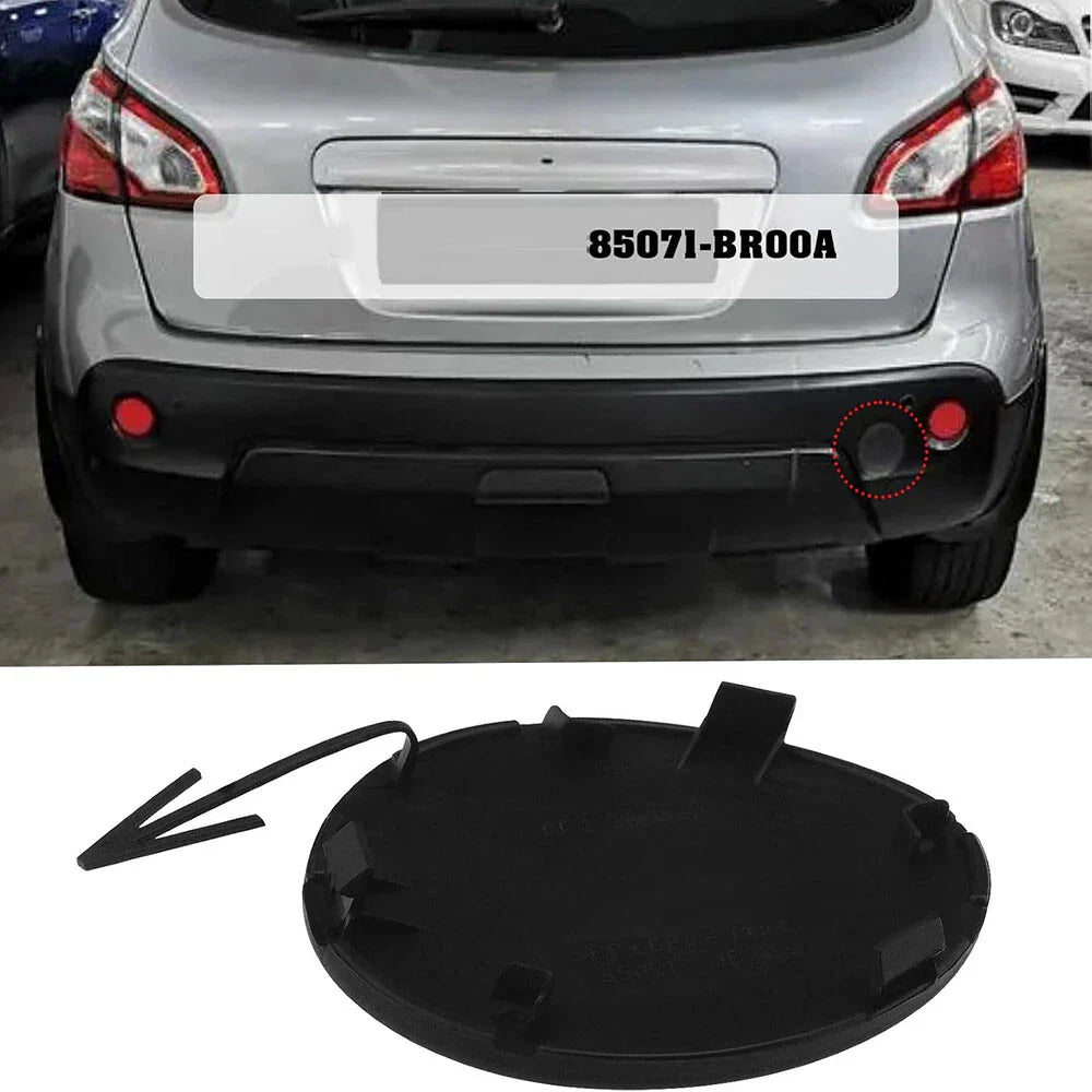 Rear Bumper Trailer Cover for Nissan Qashqai J10 (2007-2014)