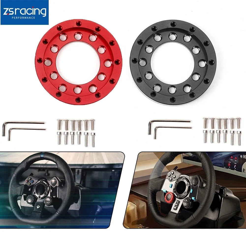 Aluminum Steering Wheel Adapter Plate for Logitech G27 G29 G920 G923