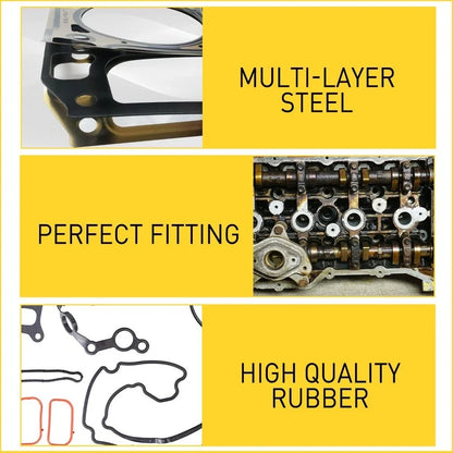 MLS Head Gasket Kit for Kia Hyundai 2.4L L4 DOHC (2015–2020) 223112GGB0 EXV