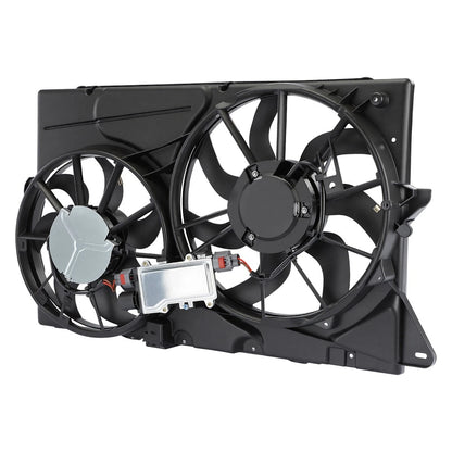 Cooling Fan Assembly for Ford Taurus Lincoln MKS (2010–2012) 17984248, RF365, RF321, BA5Z8C607E, BA5Z8C607D