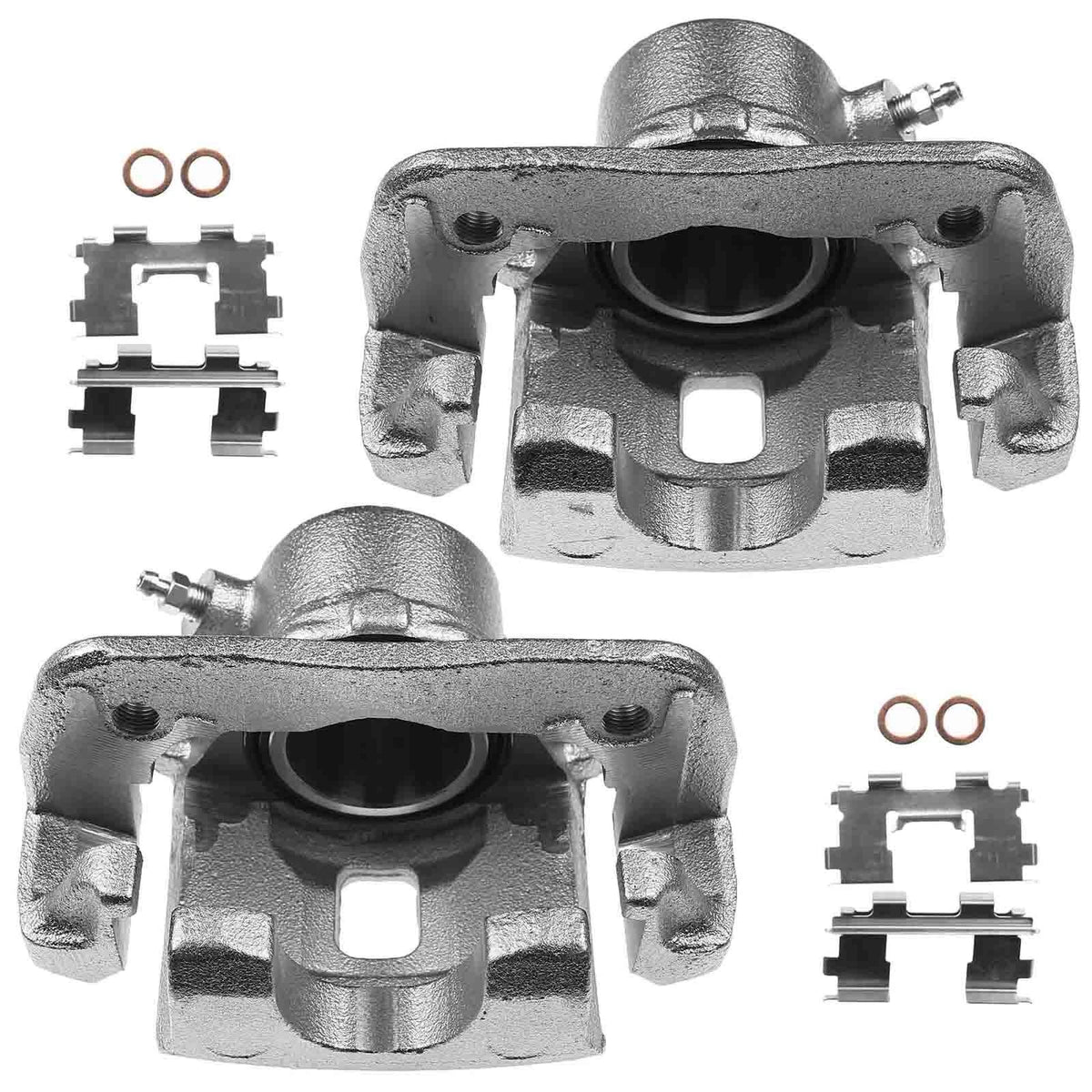 A-Premium Pair Front Disc Brake Calipers for Chevy Geo Tracker (1990–1998) - 30014542, 30014541