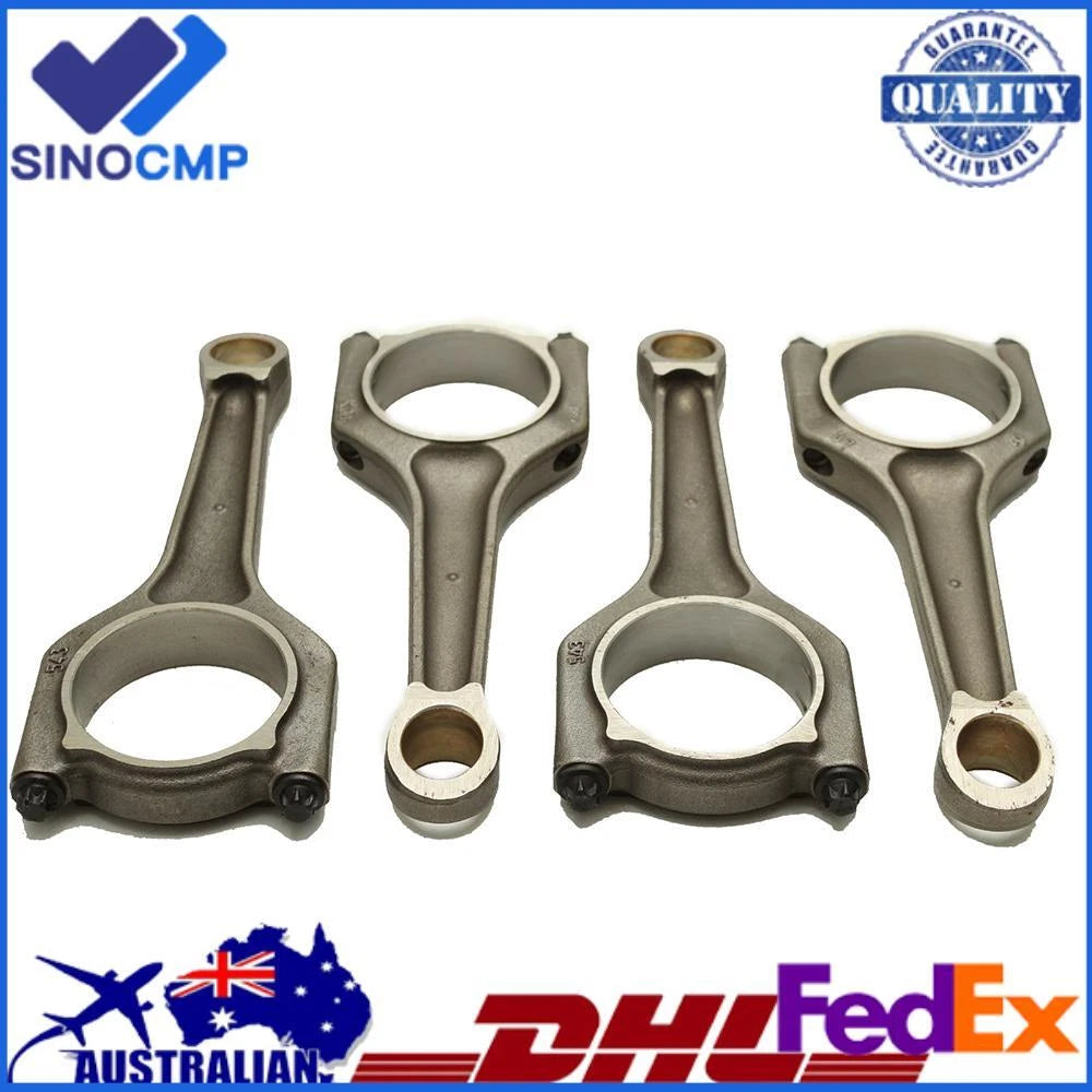 4X Connecting Rods for BMW E85 E92 320i X1 X3 Z4 (N42 N43 N46) 11 24 7 589 533