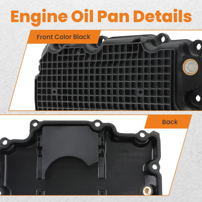 Engine Oil Pan Assembly for Infiniti Q50 (2016–2022) 3.0 2WD RWD