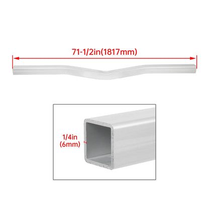 3x3x71.5" Boat Trailer Cross-Member Square Tube Bar V-Bend Crossmember