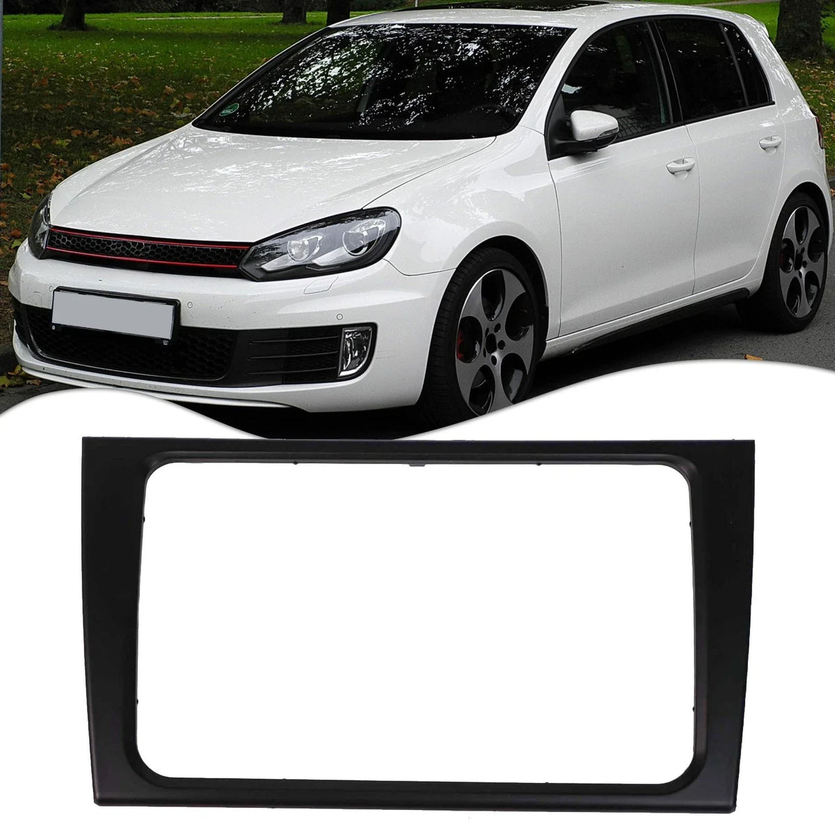 CD Box Bezel Replacement for Volkswagen Golf 6, GTI Mk VI (2009–2014)