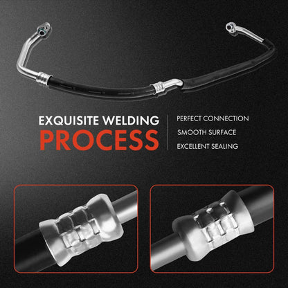 AC Refrigerant Hose Suction Line for Audi A4 (2003–2005) 8E0260707AB, 8E0260707AQ, HA11165C