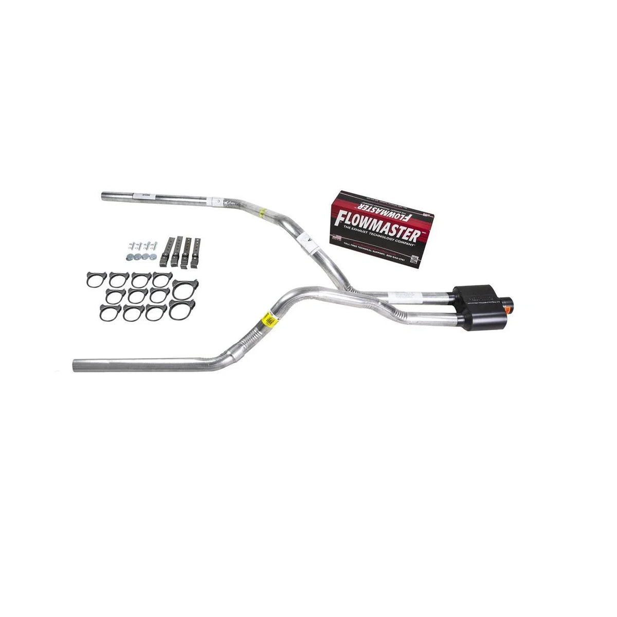 Dual Exhaust 2.5" Pipe for S10/S15 (1983–1994) Flowmaster Super 10