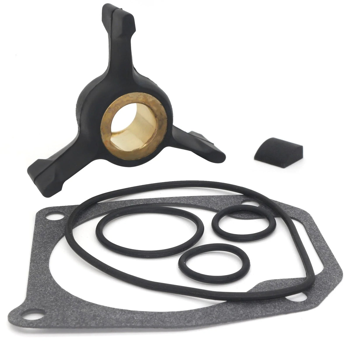 Outboard Water Pump Impeller with 336530 Gasket for Johnson Evinrude (2-S)