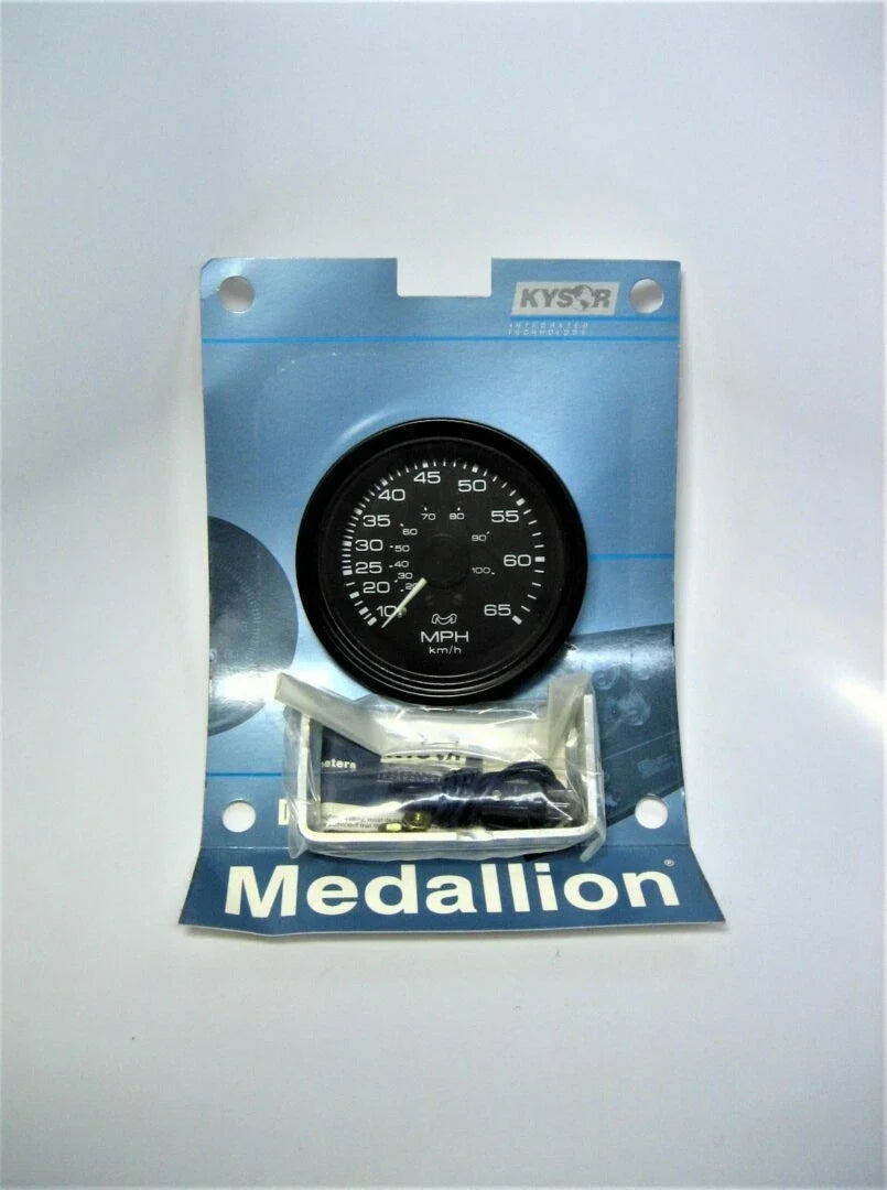 Medallion SS-107-30 Outboard Gauge Kit for 0-65 MPH (3-3/4")