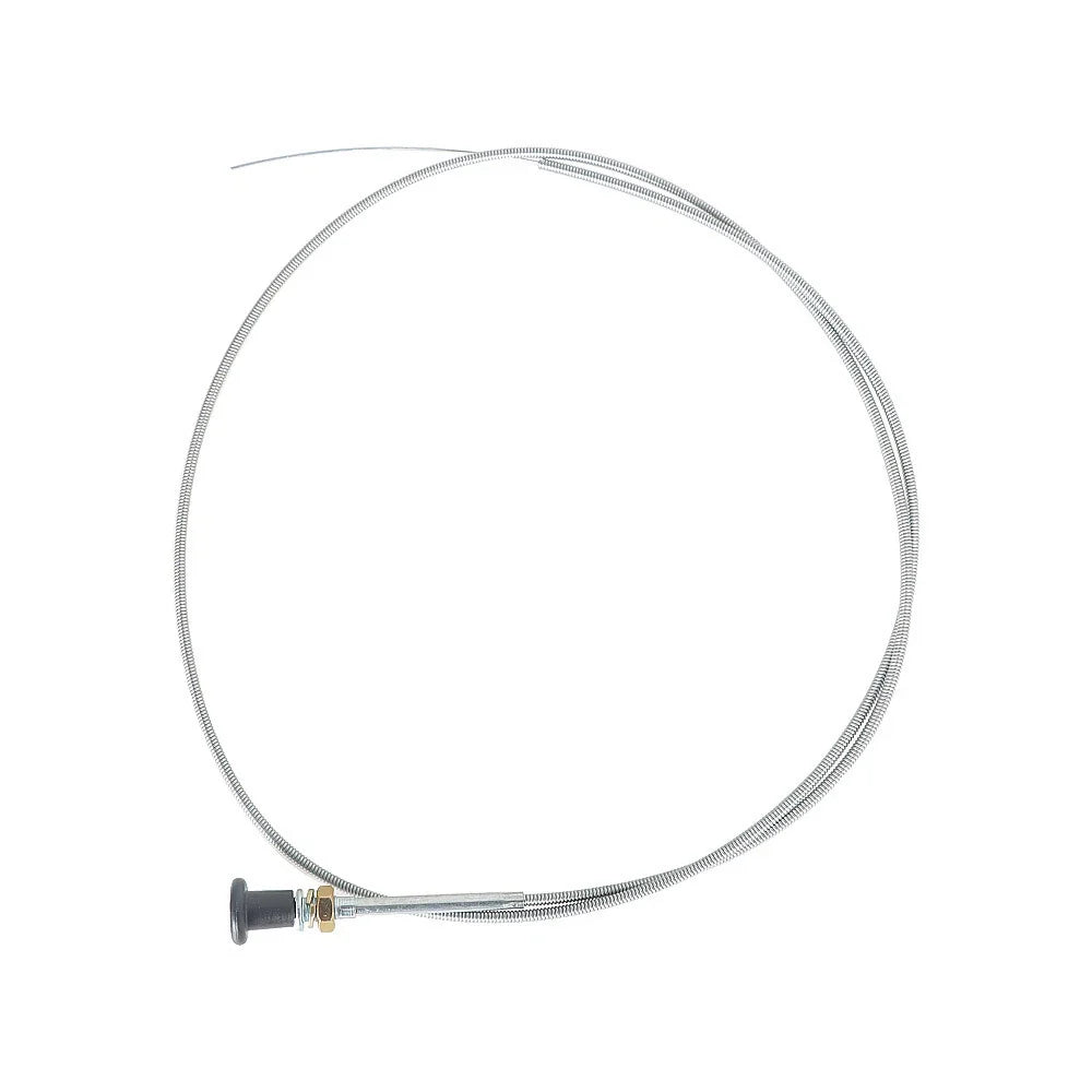 2 Pack Rotary Push Pull Choke Cable for Universal Applications (63" Inner)