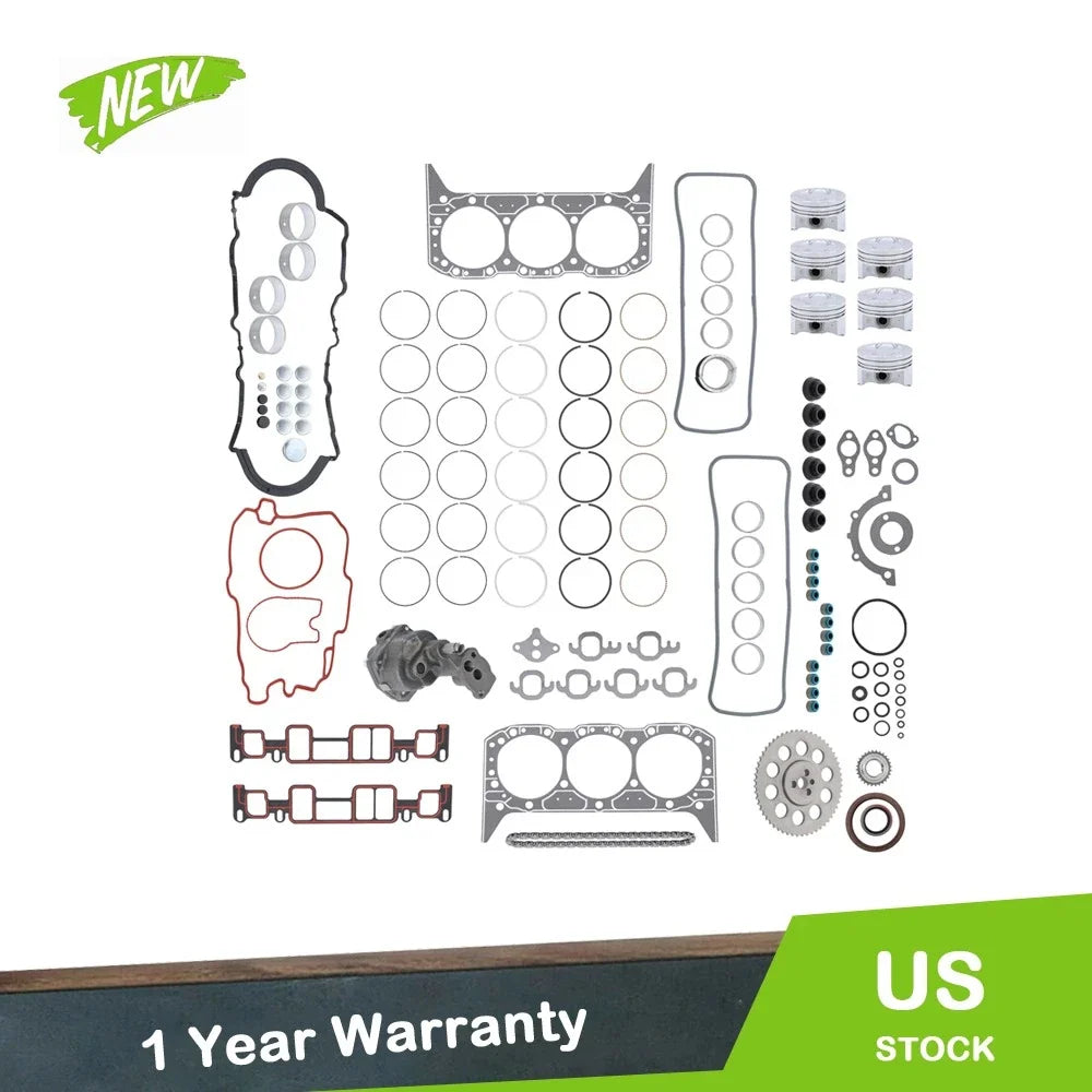 Master Engine Rebuild Kit for Chevrolet C1500 K1500 Isuzu Hombre (1997–1998)