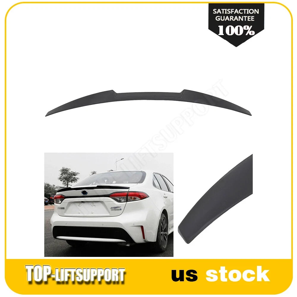 ABS Trunk Spoiler Wing for Toyota Corolla (2020–2022) Glossy Black