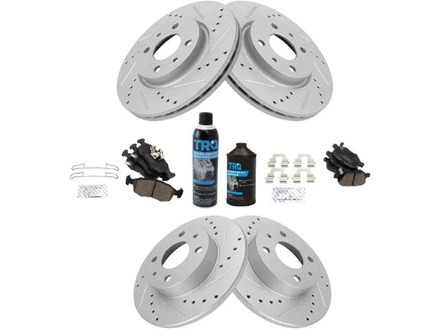 Brake Pad and Rotor Kit for Fiat 500 (2012–2017) 71713JZHV