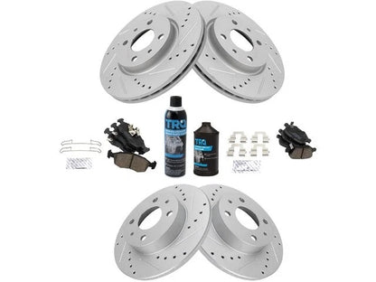 Brake Pad and Rotor Kit for Fiat 500 (2012–2017) 71713JZHV