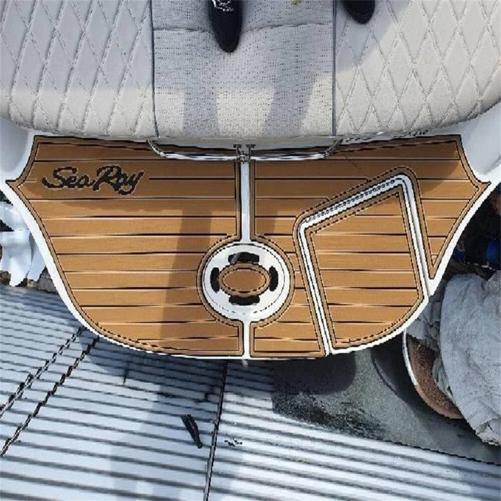 EVA Foam Teak Flooring Mat for Sea Ray 185 Sport (2005)