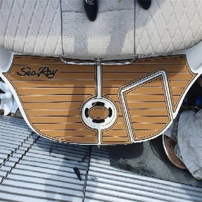 EVA Foam Teak Flooring Mat for Sea Ray 185 Sport (2005)