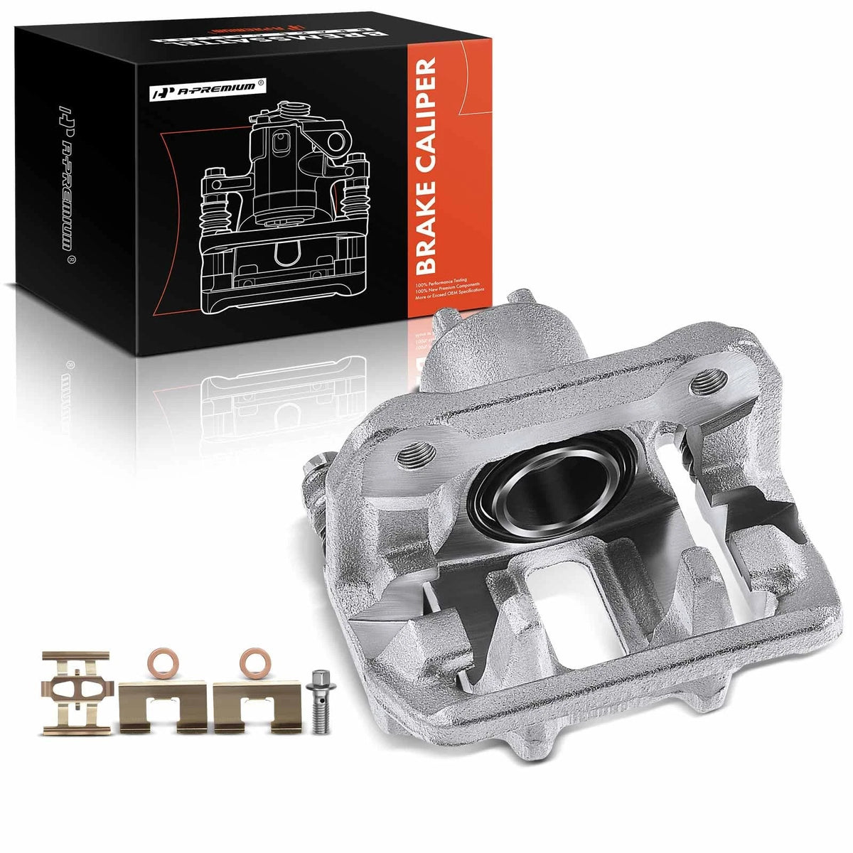 A-Premium Rear Left Brake Caliper w/ Bracket for Honda CR-V (2012–2016) 43019-SWA-A10, 43019-T0G-A01, 43019-TOG-A01