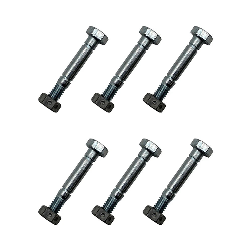 Set of 6 Shear Pins with Nut for John Deere (Fits 2-1/8" x 5/16")