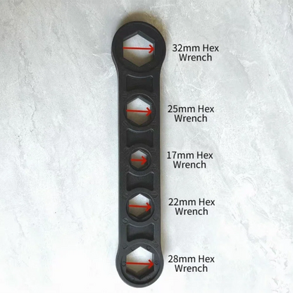 Radiator Installation Hexagonal Wrench Tool for